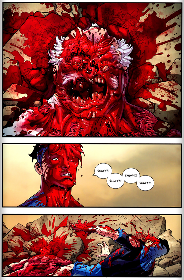 New 52 Superman vs Invincible and Omni Man Battles Comic Vine